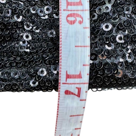 J. Crew Black Sequin Mini Skirt Size XS D0154 - Picture 8 of 11